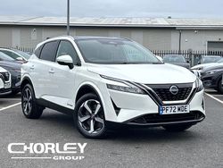 White Used 2022 Nissan Qashqai N-Connecta SUV | £20,507 (Good price)