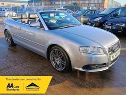Silver Used 2008 Audi A4 Cabriolet Cabriolet | £3,957