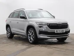 Meteor grey Used 2022 Skoda Kodiaq SportLine SUV | £29,970 (A bit pricey)