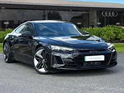 Black Used 2024 Audi RS e-tron GT Comfort Sedan | £71,250 (Fair price)