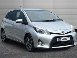 Tyrol silver Used 2014 Toyota Yaris Hybrid Trend Hatchback | £8,899