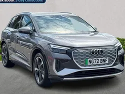 Grey Used 2023 Audi Q4 e-tron S-Line SUV | £33,397 (Super price)