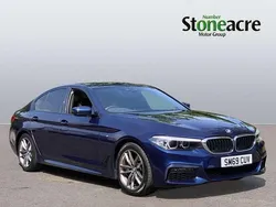 Blue Used 2019 BMW 520 M Sport Sedan | £21,000 (Fair price)