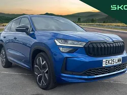 Blue Used 2025 Skoda Kodiaq SportLine SUV | £38,236 (A bit pricey)