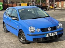 Blue Used 2003 VW Polo Hatchback | £1,995