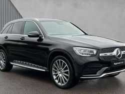 Obsidian black metallic Used 2022 Mercedes GLC300e AMG Line Premium SUV | £33,290 (Super price)