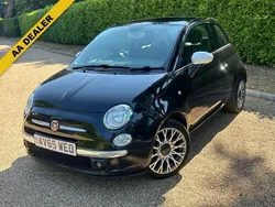 Black Used 2015 Fiat 500 S Hatchback | £6,653 (Fair price)