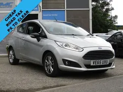 Silver Used 2015 Ford Fiesta Zetec Hatchback | £2,398 (Good price)