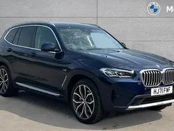 Tanzanite blue ii metallic Used 2021 BMW X3 xLine SUV | £31,116 (Fair price)