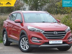 Red Used 2017 Hyundai Tucson SE SUV | £7,725 (Fair price)