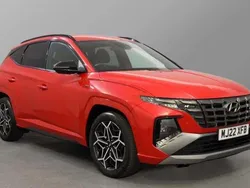 Red Used 2022 Hyundai Tucson N Line SUV | £22,617 (Fair price)