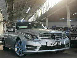 Silver Used 2012 Mercedes C180 Sedan | £7,595 (Fair price)