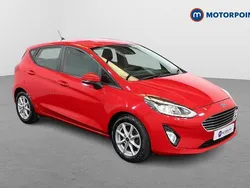 Red Used 2018 Ford Fiesta Zetec Hatchback | £10,499 (Fair price)