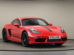 Red Used 2023 Porsche 718 Cayman Edition Coupe | £48,200 (A bit pricey)