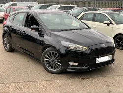 Black Used 2017 Ford Focus ST-Line Hatchback | £6,690 (Good price)
