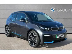 Mineral grey metallic with blue highligh Used 2022 BMW i3 Comfort Edition Hatchback | £18,990 (A bit pricey)