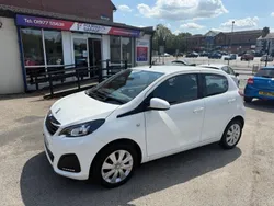 White Used 2018 Peugeot 108 Active Hatchback | £6,990 (Fair price)