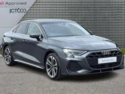 Grey Used 2024 Audi A3 S-Line Sedan | £26,263 (Fair price)