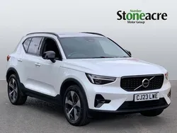White Used 2023 Volvo XC40 Ultimate SUV | £34,305 (Fair price)