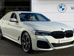 White Used 2021 BMW 530 M Sport Sedan | £30,500 (A bit pricey)