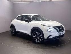 White Used 2022 Nissan Juke Acenta SUV | £12,999 (Good price)