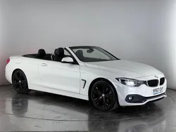 White Used 2017 BMW 420 Sport Line Cabriolet | £15,250 (Fair price)