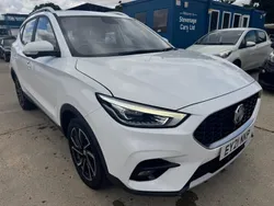 White Used 2021 MG ZS Exclusive Sedan | £11,495 (Fair price)
