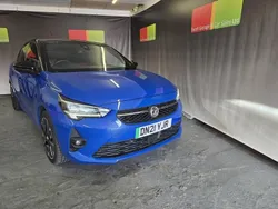 Blue Used 2021 Vauxhall Corsa-e SRi Hatchback | £7,499 (Fair price)