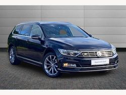Black Used 2017 VW Passat R-line Estate | £16,795 (Expensive)