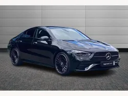 Black Used 2024 Mercedes CLA200 AMG Line Premium Plus Coupe | £34,195 (Expensive)