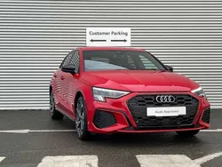 Tango red metallic Used 2023 Audi A3 e-tron Competition Hatchback | £28,625 (Expensive)