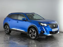 Blue Used 2021 Peugeot 2008 Allure Premium SUV | £11,050 (Fair price)
