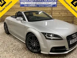 Silver Used 2013 Audi TT Roadster Black Edition Cabriolet | £16,995
