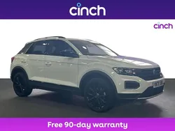 White Used 2020 VW T-Roc Black Edition SUV | £20,639 (Fair price)