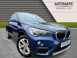 Blue Used 2017 BMW X1 Comfort Edition SUV | £10,590 (Fair price)