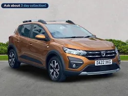 Orange Used 2022 Dacia Sandero Prestige Hatchback | £13,019 (Fair price)