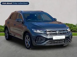 Grey Used 2024 VW T-Roc R-line SUV | £26,705 (Fair price)