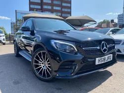 Black Used 2018 Mercedes GLC250 AMG Line Premium Plus Coupe | £21,499 (Fair price)