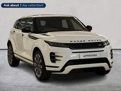White Used 2025 Land Rover Range Rover evoque HSE Dynamic Estate | £44,500