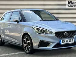 Silver Used 2021 MG MG3 Exclusive Hatchback | £9,555 (Fair price)