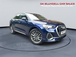 Blue Used 2022 Audi Q3 S-Line SUV | £25,490 (Fair price)
