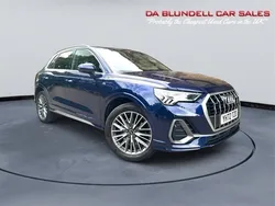 Blue Used 2022 Audi Q3 S-Line SUV | £25,490 (Fair price)