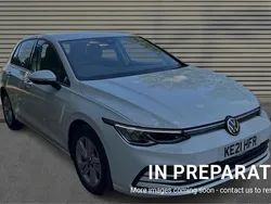 Pure white Used 2021 VW Golf VIII Life Hatchback | £16,982 (Good price)