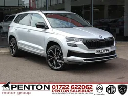 Silver Used 2023 Skoda Karoq SportLine SUV | £25,990 (Fair price)