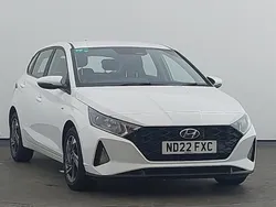 White Used 2022 Hyundai i20 SE Hatchback | £14,798 (A bit pricey)