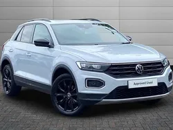 Silver Used 2021 VW T-Roc Black Edition SUV | £18,895 (Fair price)