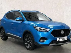Blue Used 2023 MG ZS Exclusive Sedan | £15,494 (Fair price)