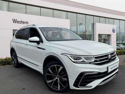 White Used 2024 VW Tiguan Allspace R-line SUV | £37,999 (Expensive)