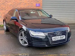 Black Used 2014 Audi A7 Sportback Comfort Hatchback | £10,095 (Good price)