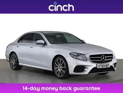 Silver Used 2020 Mercedes E220 AMG line Sedan | £20,579 (Fair price)